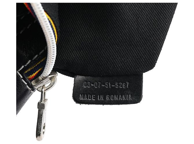 Chloé Borsa Tote in pelle nera con borchie - vista 13