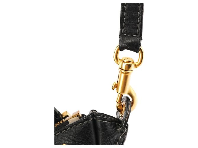 Chloé Borsa Marcie 2-Way piccola in pelle nera - vista 14