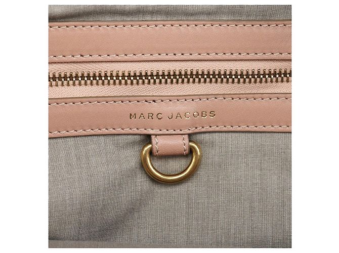 Marc Jacobs Bolsa Bowling em couro acolchoado Rosa Bege - vista 12