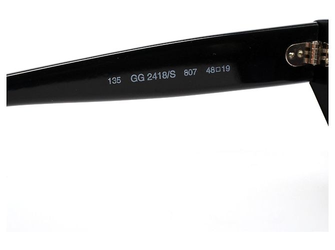 Gucci Gafas de sol Cat-Eye GG2418/S de acetato negro - vista 5