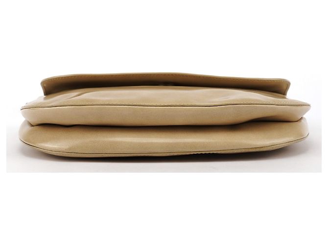Prada Borsa a tracolla con patta B7185 Ivory Spazzolato Fume - vista 5