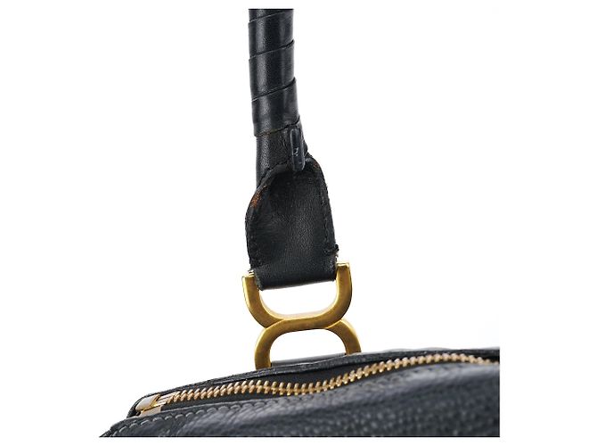 Chloé Borsa Tote Marcie in pelle nera - vista 14