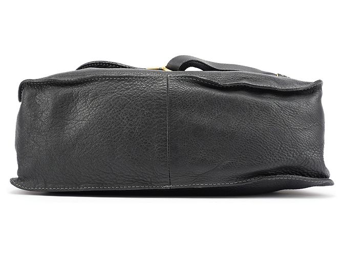 Chloé Borsa Tote Marcie in pelle nera - vista 5