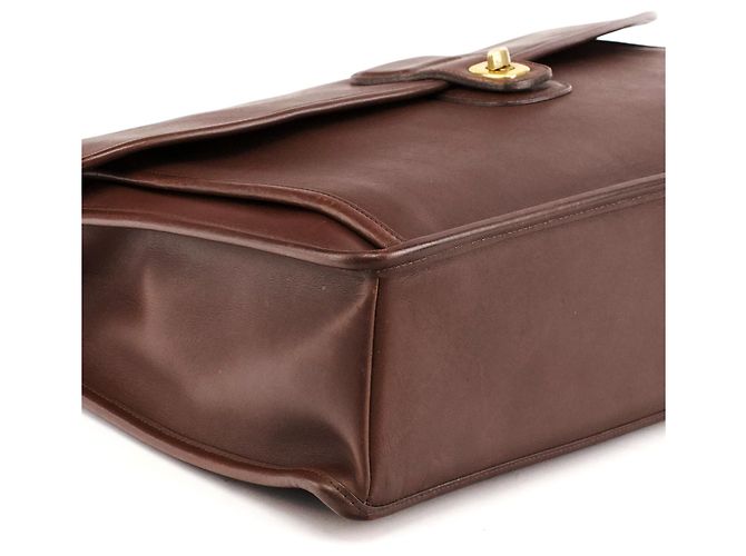 Coach Borsa Metropolis 2-Way in pelle marrone 5266 - vista 9