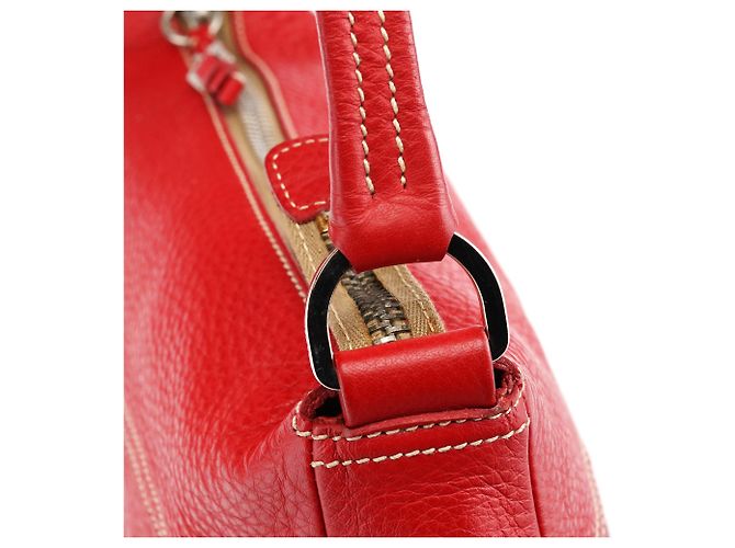 Prada Borsa a tracolla Hobo BR1608 Red Vitello Summer - vista 7
