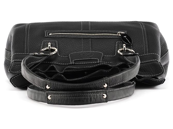 Coach Borsa Tote 13164 in pelle martellata nera - vista 4