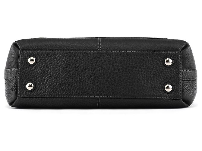 Coach Borsa Tote 13164 in pelle martellata nera - vista 5