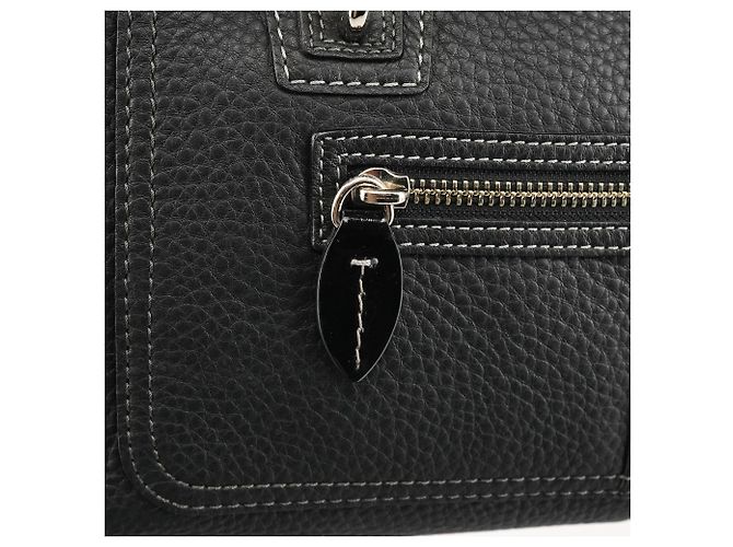 Coach Borsa Tote 13164 in pelle martellata nera - vista 7