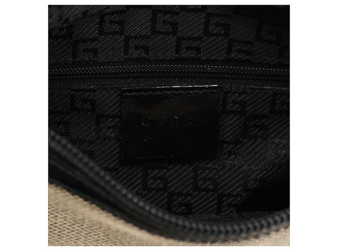 Gucci 001 4206 Borsa a tracolla in tela Beige Black - vista 13