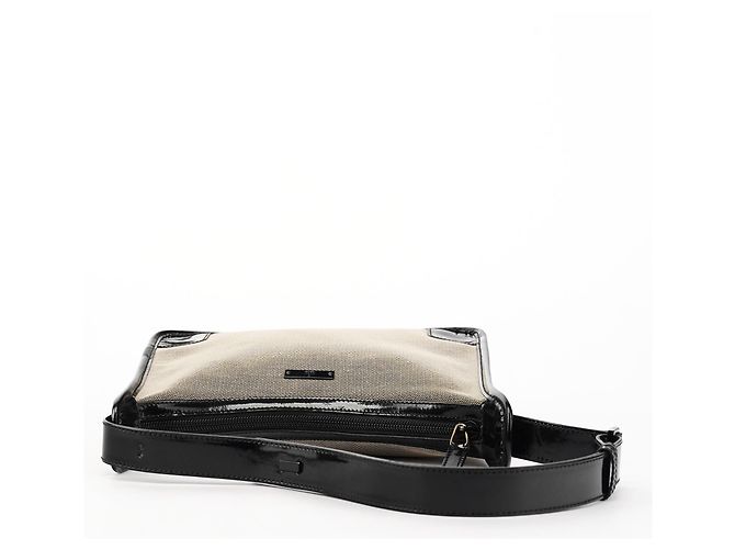 Gucci 001 4206 Borsa a tracolla in tela Beige Black - vista 4
