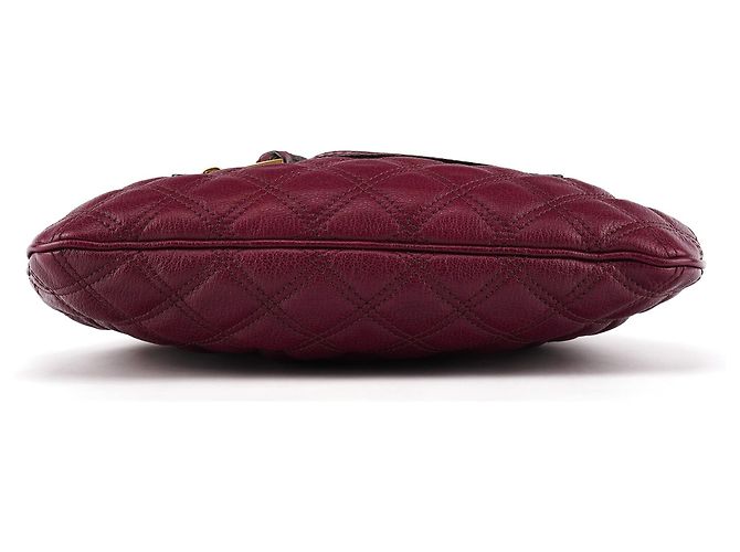 Marc Jacobs Borsa a tracolla Stam in pelle trapuntata viola - vista 5