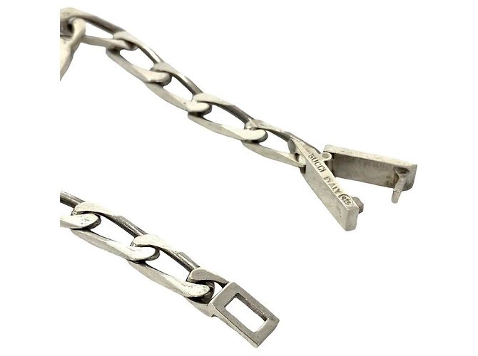 Bracciale GUCCI Vintage GG Logo in Argento Sterling 925 - vista 4