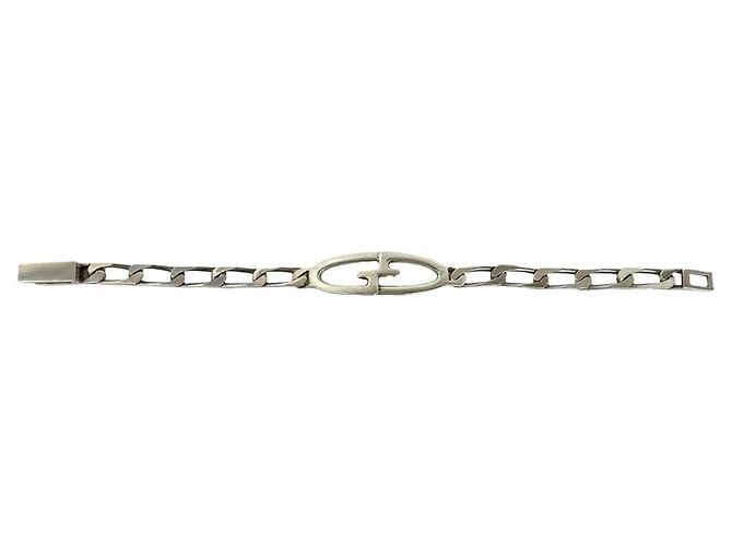 Bracciale GUCCI Vintage GG Logo in Argento Sterling 925 - vista 5