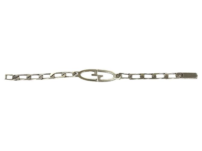 Bracciale GUCCI Vintage GG Logo in Argento Sterling 925 - vista 6