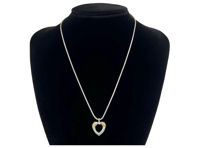 Autre Marque Collana combinata Tiffany Heart Snake Chain - vista 2