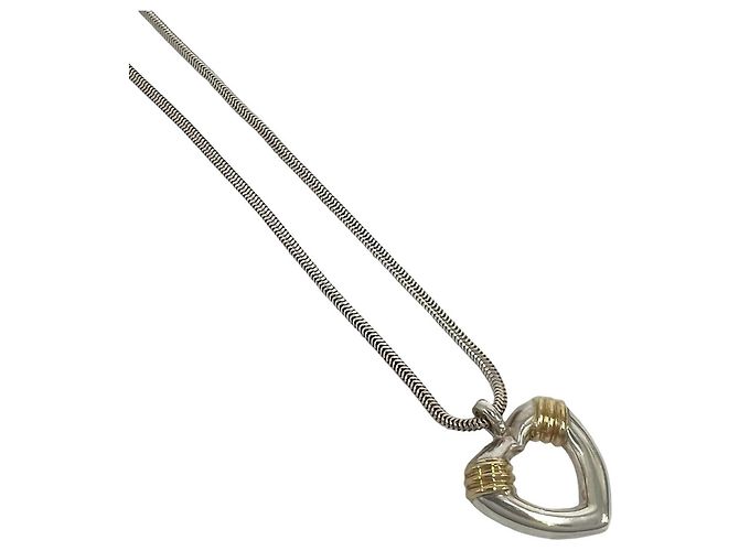 Autre Marque Collana combinata Tiffany Heart Snake Chain - vista 4