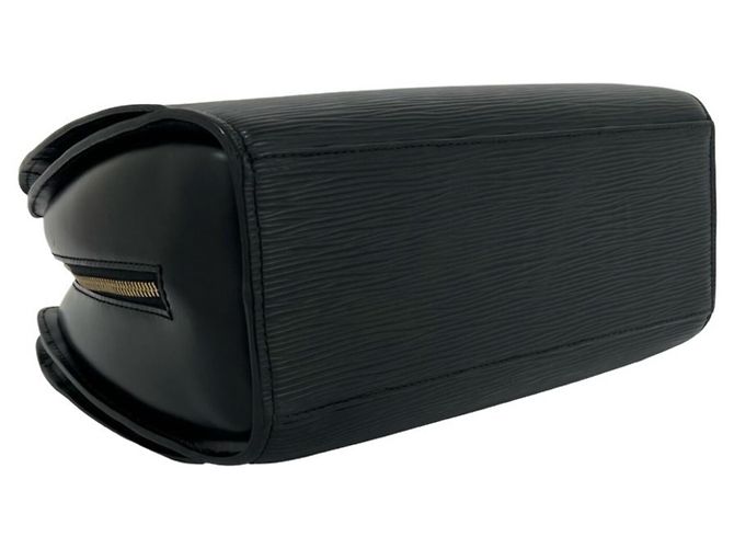 Borsa a mano Louis Vuitton Pont Neuf in pelle Epi nera - vista 7