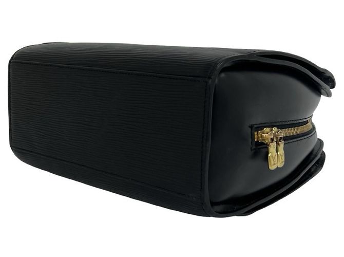 Borsa a mano Louis Vuitton Pont Neuf in pelle Epi nera - vista 8