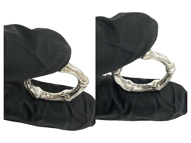 Autre Marque Anello Tiffany Vintage Bamboo in Argento 925 - vista 3