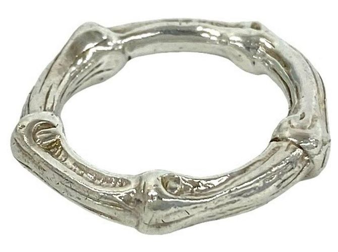 Autre Marque Anello Tiffany Vintage Bamboo in Argento 925 - vista 6