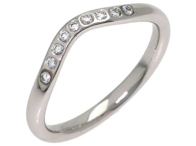 Autre Marque Tiffany & Co. Curved Band Diamantring - Ansicht 2