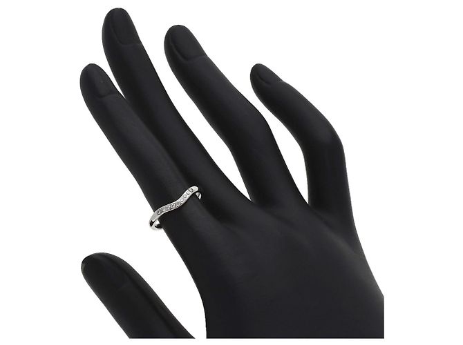 Autre Marque Tiffany & Co. Curved Band Diamantring - Ansicht 7