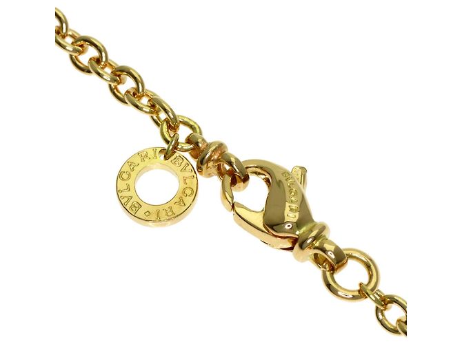 Bulgari Collana a catena Bvlgari in oro giallo 18K - vista 4