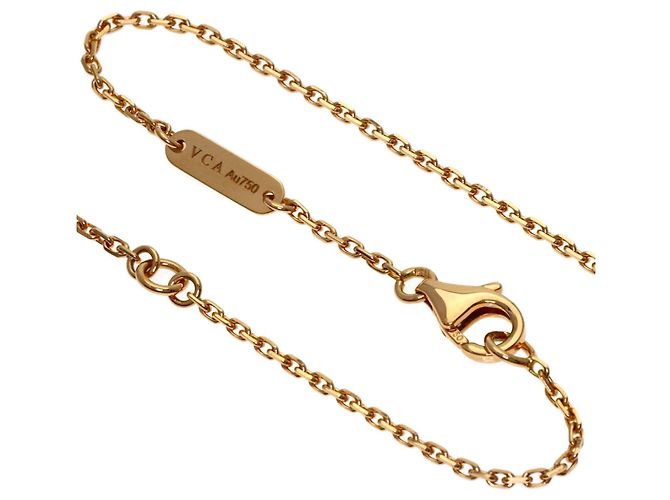 Collana Van Cleef & Arpels Alhambra Madreperla Nera e Diamanti - vista 3