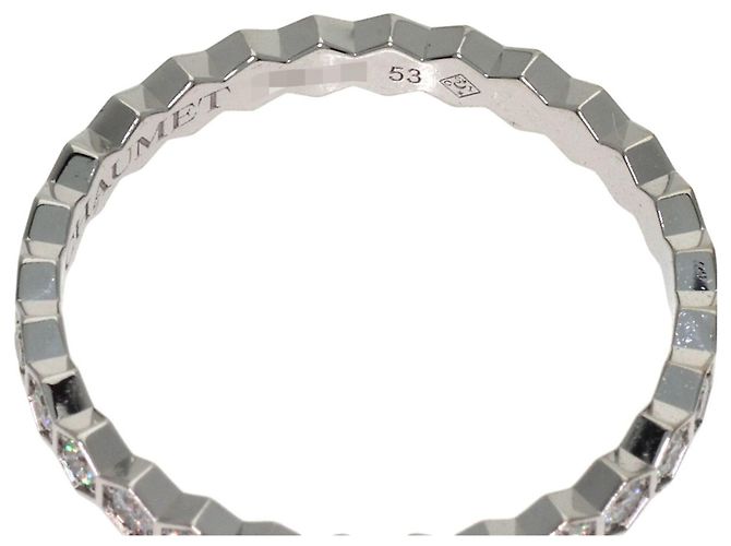 Anello Chaumet Be My Love Honeycomb interamente diamantato - vista 5