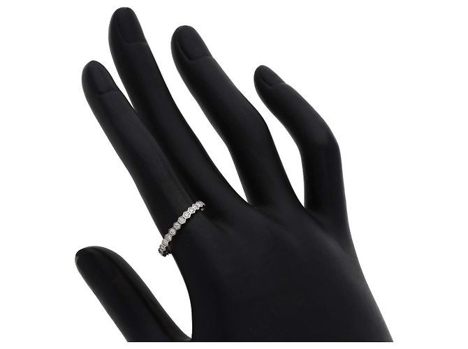 Anello Chaumet Be My Love Honeycomb interamente diamantato - vista 6