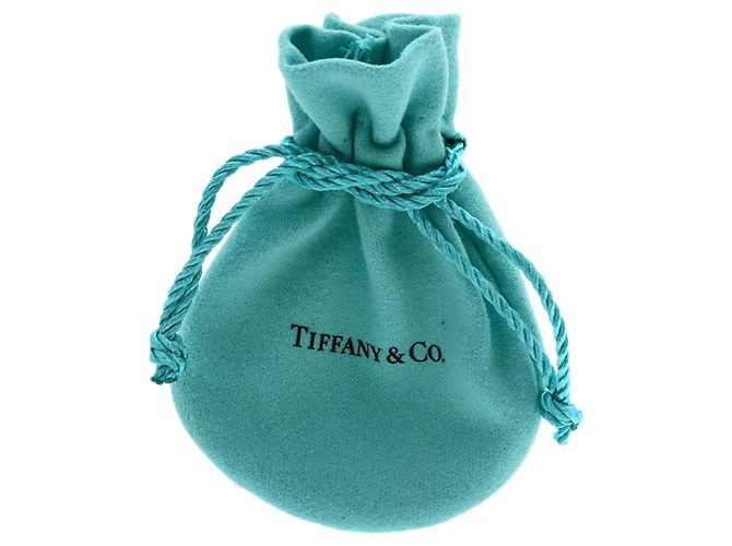 Autre Marque Collana Tiffany & Co. T Smile Mini in topazio blu - vista 6