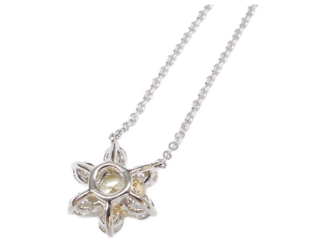Autre Marque Collana Tiffany & Co. in platino e oro giallo con diamanti - vista 5