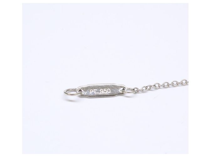 Autre Marque Collana Tiffany & Co. in platino e oro giallo con diamanti - vista 8