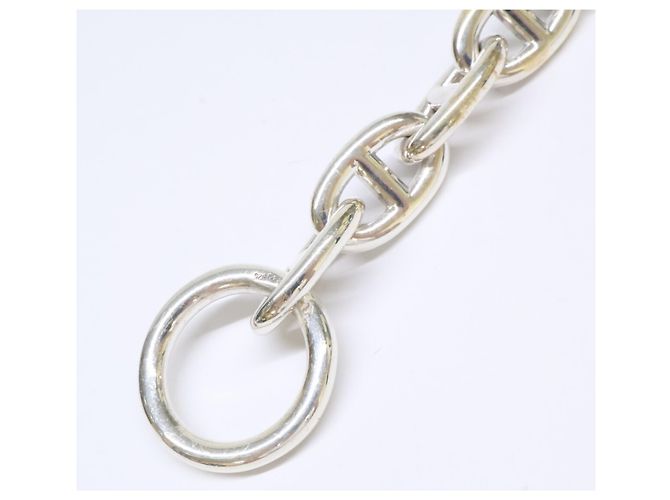Chaîne d'ancre Hermès Bracciale con Charm Hermes Silver 925 Chaine d'Ancre MM - vista 3