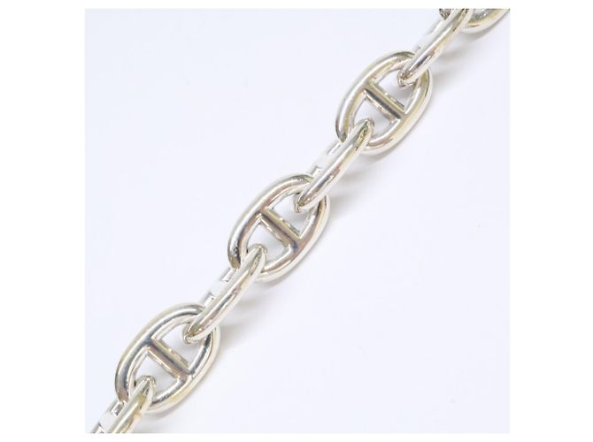 Chaîne d'ancre Hermès Bracciale con Charm Hermes Silver 925 Chaine d'Ancre MM - vista 4