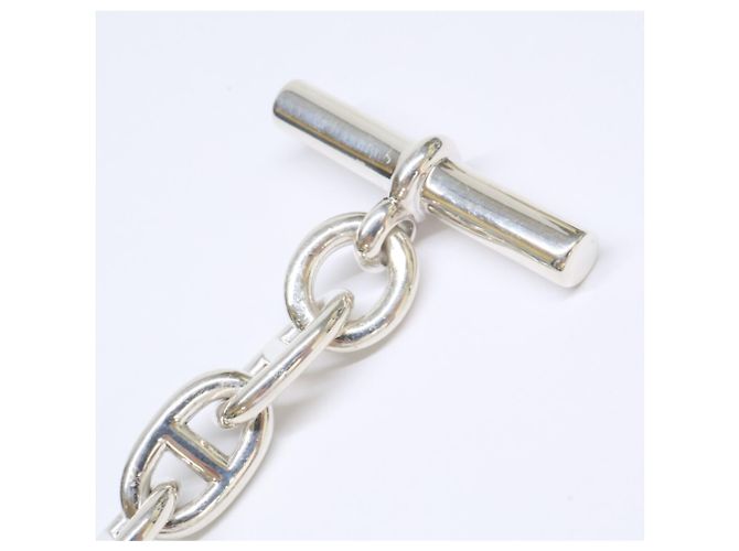 Chaîne d'ancre Hermès Bracciale con Charm Hermes Silver 925 Chaine d'Ancre MM - vista 5