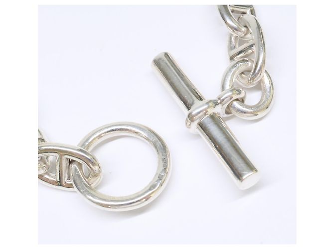 Chaîne d'ancre Hermès Bracciale con Charm Hermes Silver 925 Chaine d'Ancre MM - vista 6