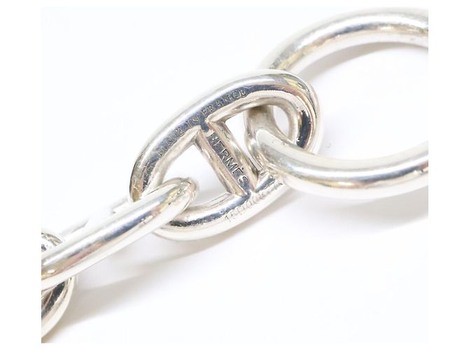 Chaîne d'ancre Hermès Bracciale con Charm Hermes Silver 925 Chaine d'Ancre MM - vista 7
