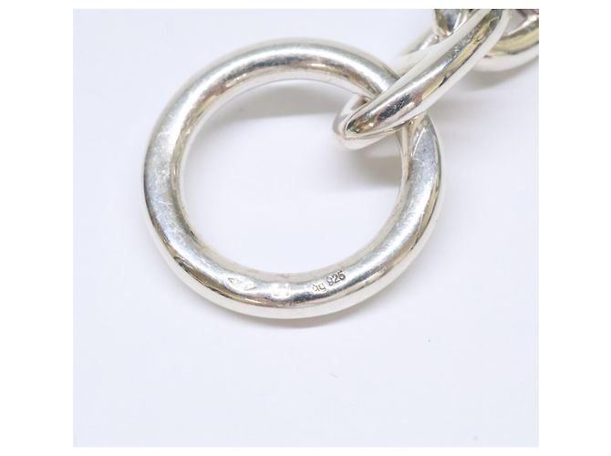Chaîne d'ancre Hermès Bracciale con Charm Hermes Silver 925 Chaine d'Ancre MM - vista 8