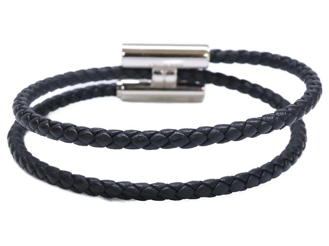 Hermès Braccialetto in pelle Tourni Tresse HERMES - vista 3