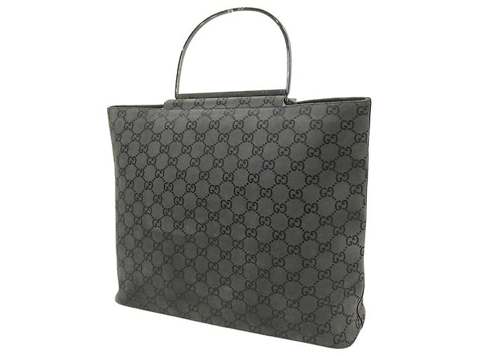 Borsa a mano Gucci GG con manico in metallo - vista 2