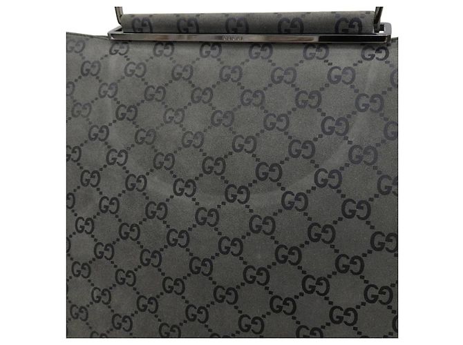 Borsa a mano Gucci GG con manico in metallo - vista 5