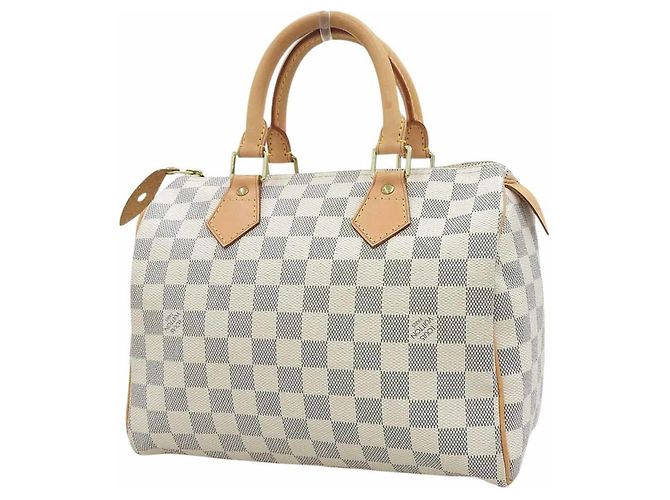 Borsa Louis Vuitton Damier Azur Speedy 25 - vista 2
