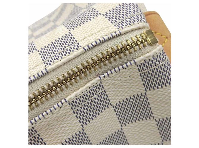 Borsa Louis Vuitton Damier Azur Speedy 25 - vista 6