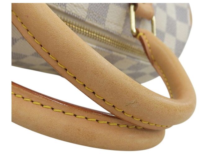 Borsa Louis Vuitton Damier Azur Speedy 25 - vista 8
