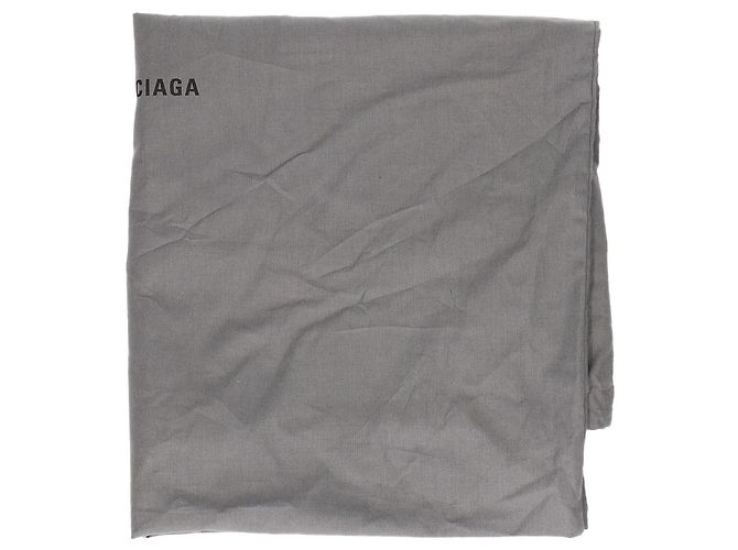 Balenciaga Logo Canvas Leder Tote Bag - Ansicht 10