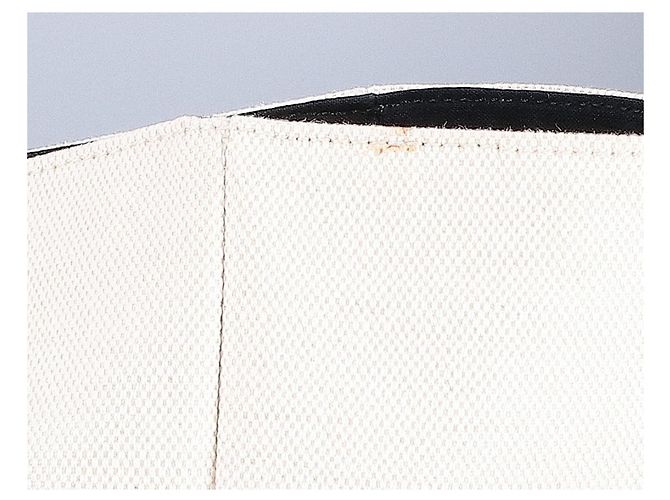 Balenciaga Logo Canvas Leder Tote Bag - Ansicht 8