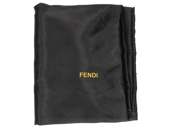 Borsa Fendi Zucchino in tela e pelle - vista 8