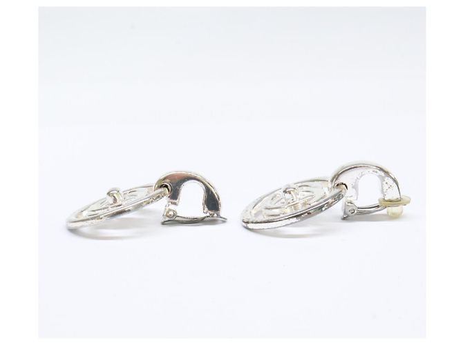 Orecchini a clip Chanel 97P Turnlock Coco Mark - vista 2