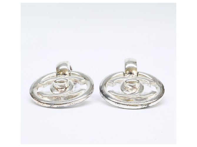 Orecchini a clip Chanel 97P Turnlock Coco Mark - vista 3